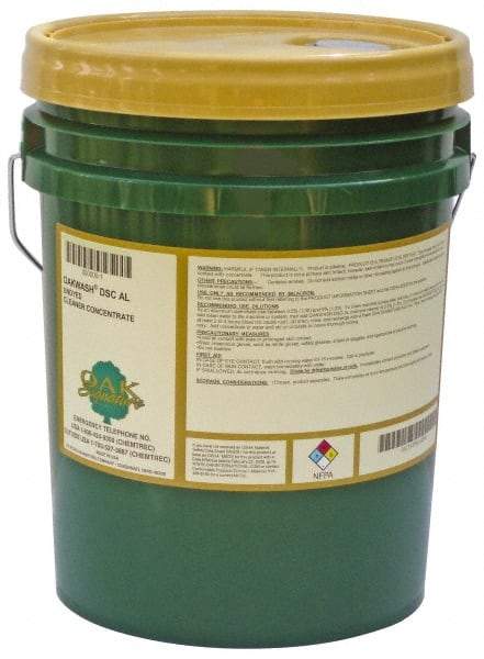 Oak Signature - 5 Gal Pail Parts Washer Fluid - Water-Based - Benchmark Tooling