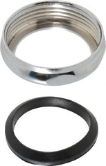 Federal Process - 1-1/4 Inch Pipe, Slip Joint Nut - Chrome Plated, Cast Brass - Benchmark Tooling