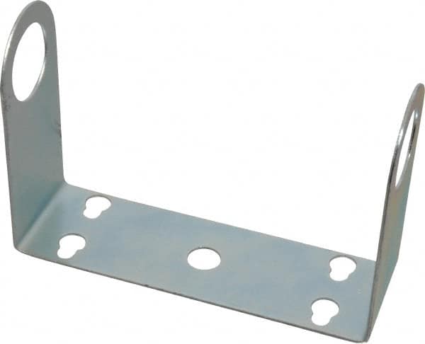 Pentair - Zinc Plated Steel, Cartridge Filter Mounting Bracket - For Use with U.S. Filters - 3 4 Inlet Outlet Valve In Head Housings - Benchmark Tooling