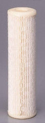 Pentair - 2-5/8" OD, 5µ, Cellulose Polyester Pleated Cartridge Filter - 20" Long, Reduces Sediments - Benchmark Tooling