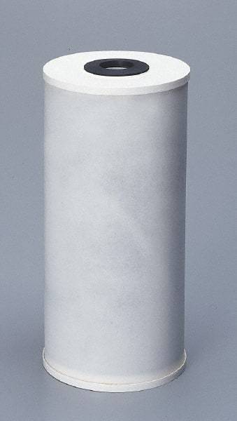 Pentair - 4-1/2" OD, 25µ, Granular Activated Carbon Radial Flow Cartridge Filter - 9-3/4" Long, Reduces Tastes, Odors & Sediments - Benchmark Tooling