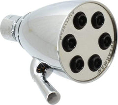 Speakman - 2.5 GPM, 2-3/4 Face Diameter, Shower Head with Brass Ball Joint - 48 Sprayers, Brass and Lexan - Benchmark Tooling