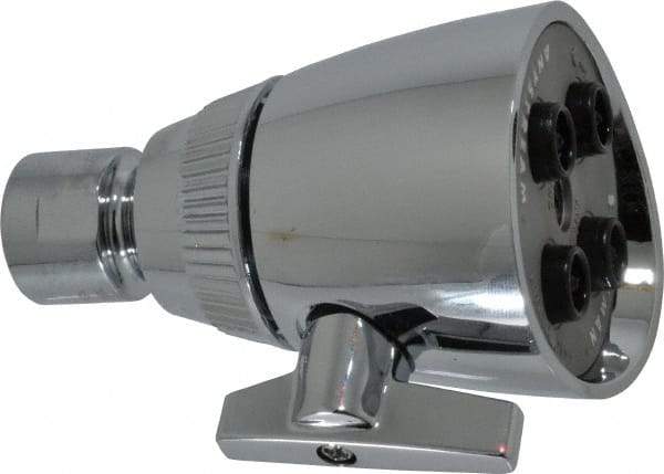 Speakman - 2.5 GPM, 2-1/4 Face Diameter, Shower Head with Brass Ball Joint - 32 Sprayers, Brass and Lexan - Benchmark Tooling