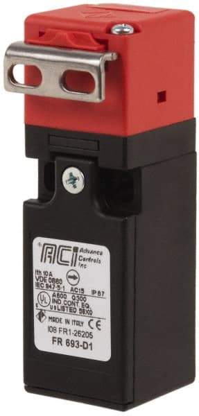 ACI - 10 Amp, 24-300 VDC, 250-600 VAC, 3 Pole Fused Safety Switch - 10 Amp, 24-300 VDC, 250-600 VAC, 1.969 Inch Wide x 1.24 Inch Deep x 3.41 Inch High, Nonmetallic, 3NC Contact Configuration - Benchmark Tooling