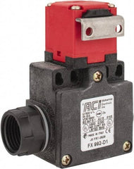 ACI - 10 Amp, 24-300 VDC, 250-600 VAC, 2 Pole Fused Safety Switch - 10 Amp, 24-300 VDC, 250-600 VAC, 1.969 Inch Wide x 1.24 Inch Deep x 3.41 Inch High, Nonmetallic, 2NC Contact Configuration - Benchmark Tooling