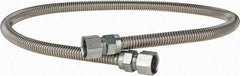 Dormont - 3/4" Inlet, 3/4" Outlet FIP x FIP Gas Connector - 48" Long, 1/2" Hose ID - Benchmark Tooling