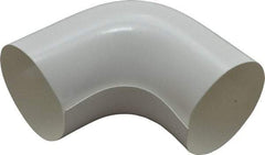 Made in USA - PVC 90° Elbow - Pipe Insulation Fitting - Benchmark Tooling