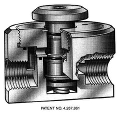 Simtech - 3/4" Pipe, PVC Manually Operated Plumbing Valve - EPDM Seal, FNPT - Benchmark Tooling