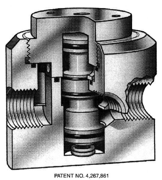 Simtech - 1-1/2" MPT Diverator Air Valve - 150 Max psi, PVC/EPDM Material - Benchmark Tooling