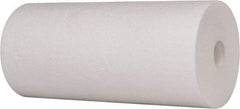 Pentair - 4-1/2" OD, 25/1µ, Polypropylene Dual Gradient Cartridge Filter - 9-3/4" Long, Reduces Sediments - Benchmark Tooling