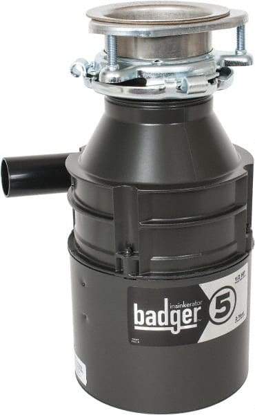 ISE In-Sink-Erator - Badger 5 Food Waste Disposer - 1/2 HP - Benchmark Tooling