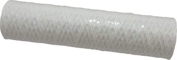 Parker - 2-1/2" OD, 5µ, Cotton String-Wound Cartridge Filter - 10" Long - Benchmark Tooling