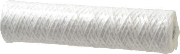 Parker - 2-1/2" OD, 5µ, Cotton String-Wound Cartridge Filter - 10" Long - Benchmark Tooling