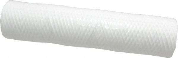 Parker - 2-1/2" OD, 25µ, Polypropylene Cotton String-Wound Cartridge Filter - 10" Long - Benchmark Tooling