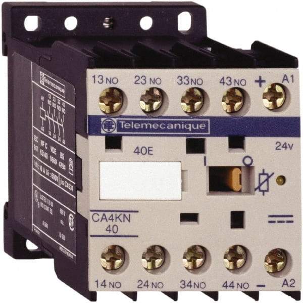 Schneider Electric - 2NC/2NO, 24 VDC Control Relay - 17 V - Benchmark Tooling