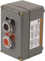 Schneider Electric - 1.18 Inch Mount Hole, Extended Straight, Pushbutton Switch - Weatherproof, Dust and Oil Resistant - Benchmark Tooling