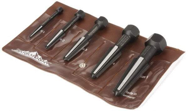 Paramount - 5 Piece Screw Extractor Set - #1 to #5 Size Range - Benchmark Tooling