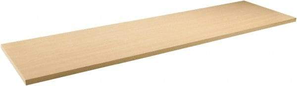 ECONOCO - Open Shelving Accessory/Component - Melamine Finish, 48" Long, Use with Alta System - Benchmark Tooling