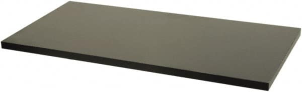 ECONOCO - Open Shelving Accessory/Component - Melamine Finish, 24" Long, Use with Slatwall, Gridwall or Slotted Standard Brackets - Benchmark Tooling