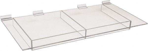 ECONOCO - Open Shelving Accessory/Component - 24" Long, Use with Slatwall - Benchmark Tooling