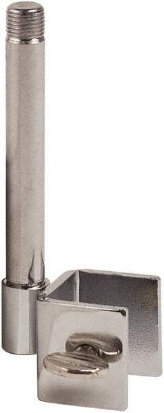 ECONOCO - Open Shelving Accessory/Component - Chrome Plated Finish, Use with 3/4" Square Tubing - Benchmark Tooling