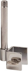 ECONOCO - Open Shelving Accessory/Component - Chrome Plated Finish, Use with 3/4" Square Tubing - Benchmark Tooling