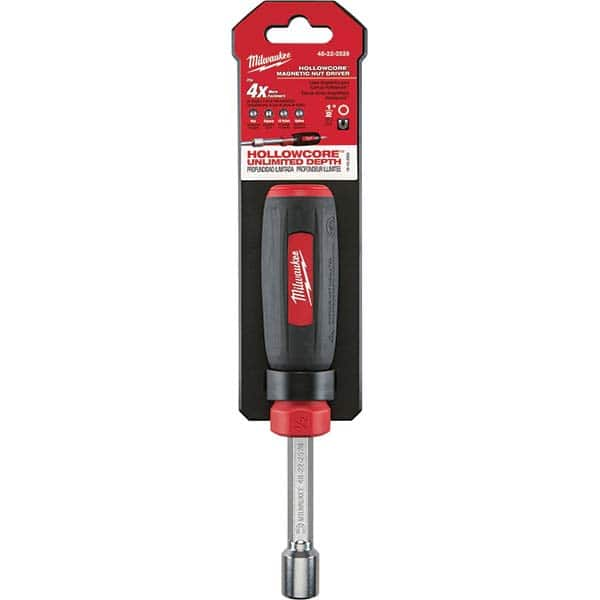 Milwaukee Tool - Nutdrivers Tool Type: Magnetic Tip Nutdriver System of Measurement: Inch - Benchmark Tooling