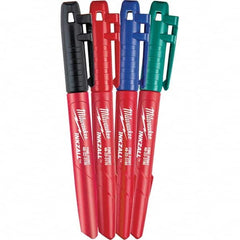 Milwaukee Tool - Markers & Paintsticks Type: Clog Resistant Color: Multi-Color - Benchmark Tooling