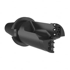 Allied Machine and Engineering - 3-31/64" Max Drill Depth, 1xD, 81.3mm Diam, Indexable Insert Drill - Benchmark Tooling