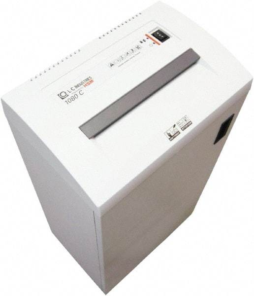 Ability One - 1/8 x 1-1/8" Strip, Single State Mixed Media Destroyer Cross Cut Shredder - 15-3/4" Long x 28-1/2" Wide x 11" High, Level 3 Security - Benchmark Tooling