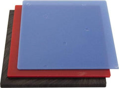 Precision Brand - 250 Piece, 1/8" Thick x 5" Wide x 5" Long Polystyrene Masonry Shim - Red, ±10% Tolerance - Benchmark Tooling