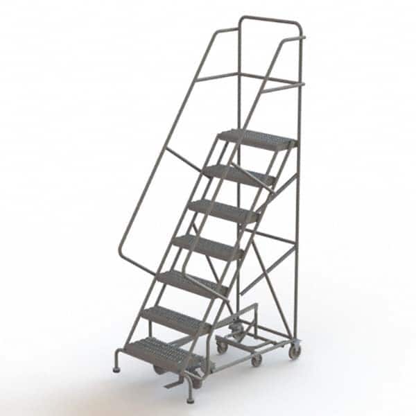 TRI-ARC - Rolling & Wall Mounted Ladders & Platforms Type: All-Directional Ladder Style: Rolling Safety Ladder - Benchmark Tooling