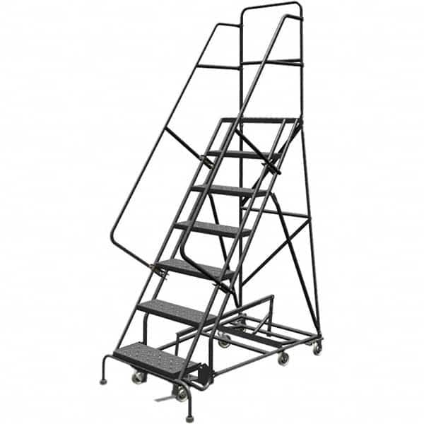 TRI-ARC - Rolling & Wall Mounted Ladders & Platforms Type: All-Directional Ladder Style: Rolling Safety Ladder - Benchmark Tooling