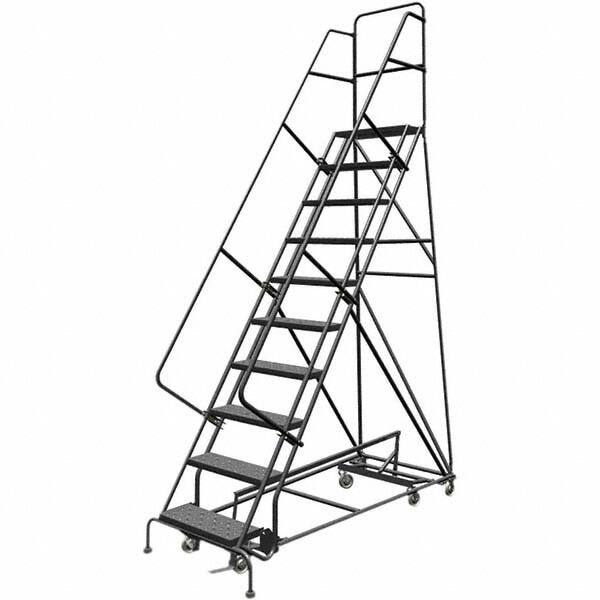 TRI-ARC - Rolling & Wall Mounted Ladders & Platforms Type: All-Directional Ladder Style: Rolling Safety Ladder - Benchmark Tooling