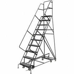 TRI-ARC - Rolling & Wall Mounted Ladders & Platforms Type: All-Directional Ladder Style: Rolling Safety Ladder - Benchmark Tooling