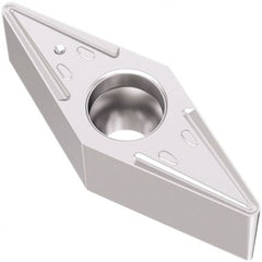 Seco - VBMT332 M3 Grade TP1501 Carbide Turning Insert - Al2O3 Finish, 35° Diamond, 3/8" Inscr Circle, 3/16" Thick, 1/32" Corner Radius - Benchmark Tooling