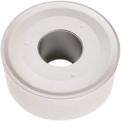 Seco - RCMX320900 RR97 Grade TP0501 Carbide Turning Insert - Al2O3 Finish, Round, 32mm Inscr Circle, 3/8" Thick - Benchmark Tooling