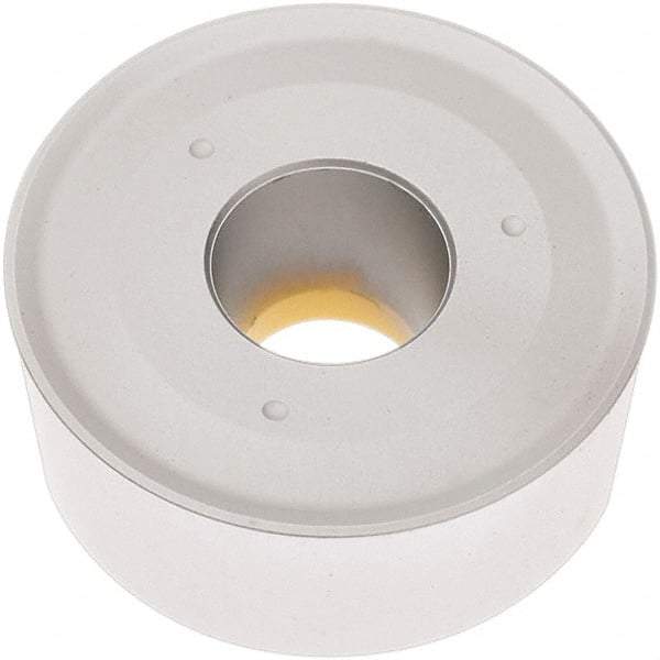 Seco - RCMX320900 RR94 Grade TP0501 Carbide Turning Insert - Al2O3 Finish, Round, 32mm Inscr Circle, 3/8" Thick - Benchmark Tooling