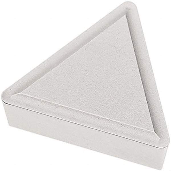 Seco - TPMR222 F1 Grade TP2501 Carbide Turning Insert - Al2O3 Finish, 60° Triangle, 1/4" Inscr Circle, 1/8" Thick, 1/32" Corner Radius - Benchmark Tooling