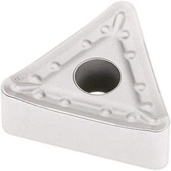 Seco - TNMM433 R4 Grade TP2501 Carbide Turning Insert - Al2O3 Finish, 60° Triangle, 1/2" Inscr Circle, 3/16" Thick, 3/64" Corner Radius - Benchmark Tooling