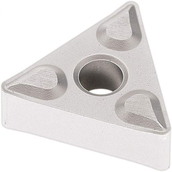 Seco - TNMG332 FF1 Grade TP1501 Carbide Turning Insert - Al2O3 Finish, 60° Triangle, 3/8" Inscr Circle, 3/16" Thick, 1/32" Corner Radius - Benchmark Tooling