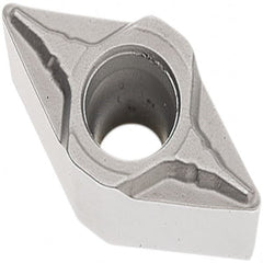 Seco - DCMT21.51 F1 Grade TP2501 Carbide Turning Insert - Al2O3 Finish, 55° Diamond, 1/4" Inscr Circle, 3/32" Thick, 1/64" Corner Radius - Benchmark Tooling