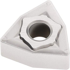 Seco - WNMG432 MR6 Grade TP2501 Carbide Turning Insert - Al2O3 Finish, 80° Trigon, 1/2" Inscr Circle, 3/16" Thick, 1/32" Corner Radius - Benchmark Tooling