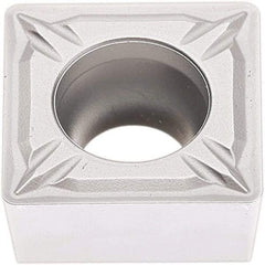 Seco - SCMT32.51 MF2 Grade TP2501 Carbide Turning Insert - Al2O3 Finish, 90° Square, 3/8" Inscr Circle, 5/32" Thick, 1/64" Corner Radius - Benchmark Tooling