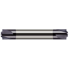 Harvey Tool - Corner Rounding End Mills; Material: Solid Carbide ; Single or Double End: Double ; Radius (Inch): 1/8 ; Radius (Decimal Inch): 0.1250 ; Mill Diameter (Inch): 3/8 ; Mill Diameter (Decimal Inch): 0.3750 - Exact Industrial Supply