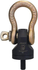 Jergens - 400 Lb Load Capacity Hoist Ring - M8-1.25 Thread, Alloy Steel - Benchmark Tooling