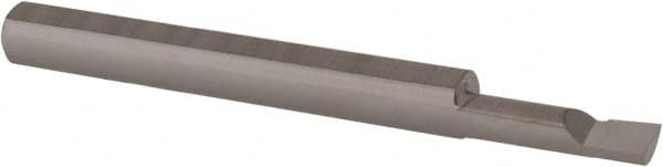 Scientific Cutting Tools - 0.14" Min Bore Diam, 1/2" Max Bore Depth, 3/16 Shank Diam, Boring Bar - Benchmark Tooling