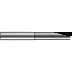 Harvey Tool - Corner Radius & Corner Chamfer End Mills; Mill Diameter (Inch): 3/32 ; Mill Diameter (Decimal Inch): 0.0930 ; End Type: Corner Radius ; Corner Radius (Decimal Inch): 0.0100 ; Number of Flutes: 1 ; Material: Brazed Solid Carbide - Exact Industrial Supply