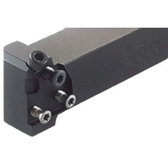 Iscar - MAH, External, Left Hand, Indexable Grooving Tool Holder - 1-1/2" Shank Height, 1-1/2" Shank Width, 167.64mm OAL - Benchmark Tooling
