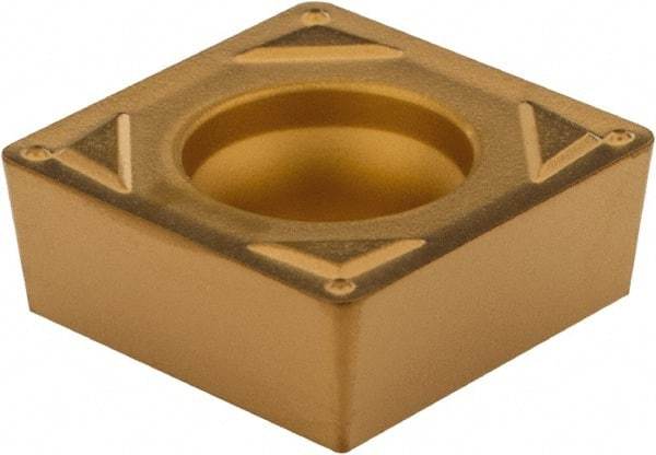 Sumitomo - SCMT432 ENK Grade AC830P Carbide Turning Insert - Al2O3 Finish, 90° Square, 1/2" Inscr Circle, 3/16" Thick, 1/32" Corner Radius - Benchmark Tooling